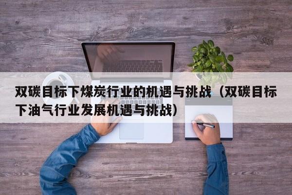 双碳目标下煤炭行业的机遇与挑战（双碳目标下油气行业发展机遇与挑战）