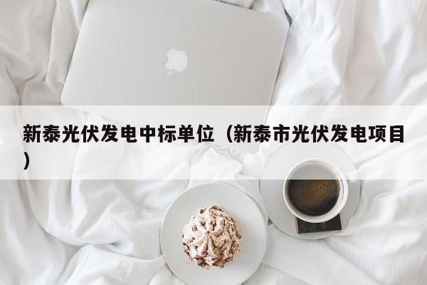 新泰光伏发电中标单位（新泰市光伏发电项目）