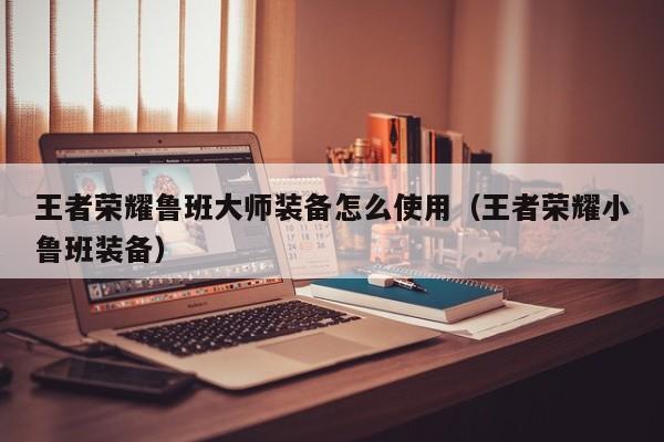 王者荣耀鲁班大师装备怎么使用（王者荣耀小鲁班装备）