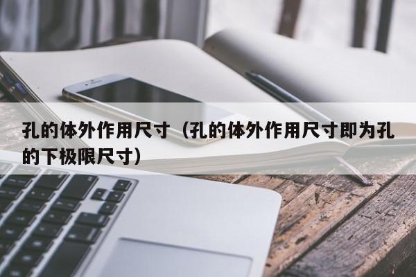 孔的体外作用尺寸（孔的体外作用尺寸即为孔的下极限尺寸）