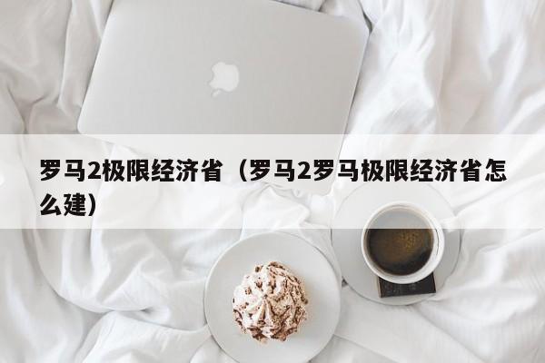 罗马2极限经济省（罗马2罗马极限经济省怎么建）