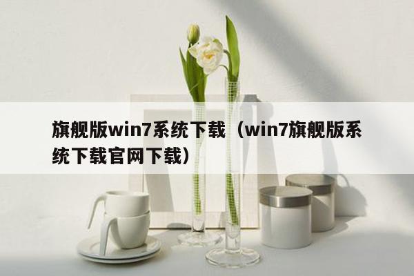 旗舰版win7系统下载（win7旗舰版系统下载官网下载）