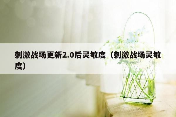刺激战场更新2.0后灵敏度（刺激战场灵敏度）