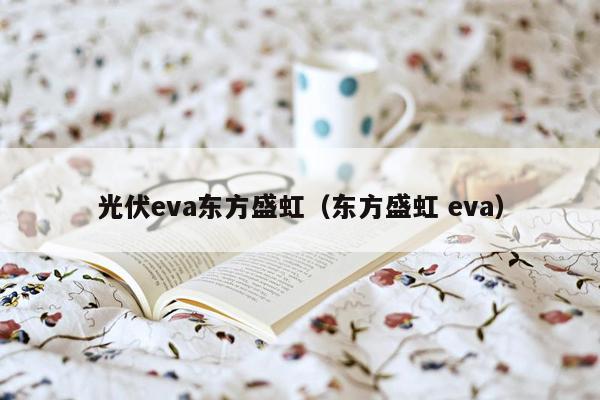 光伏eva东方盛虹（东方盛虹 eva）
