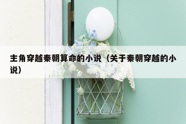 主角穿越秦朝算命的小说（关于秦朝穿越的小说）