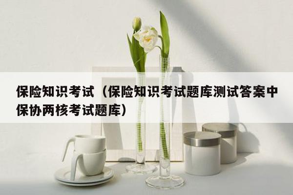 保险知识考试（保险知识考试题库测试答案中保协两核考试题库）