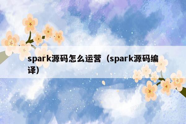 spark源码怎么运营（spark源码编译）