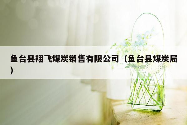 鱼台县翔飞煤炭销售有限公司（鱼台县煤炭局）