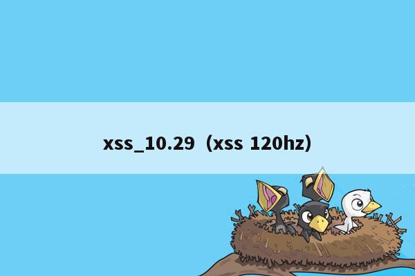 xss_10.29（xss 120hz）
