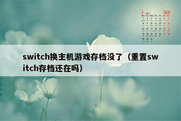 switch换主机游戏存档没了（重置switch存档还在吗）
