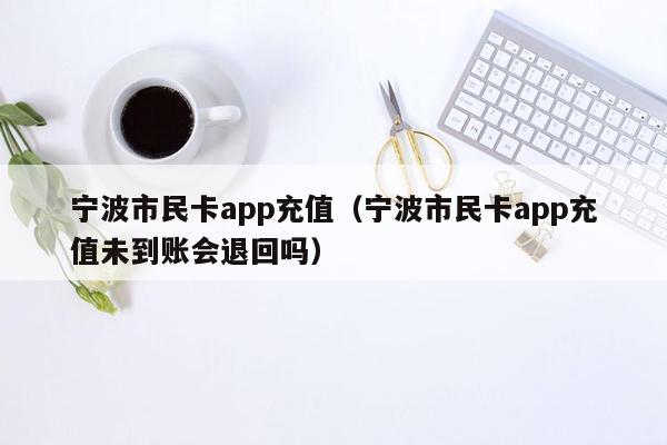 宁波市民卡app充值（宁波市民卡app充值未到账会退回吗）