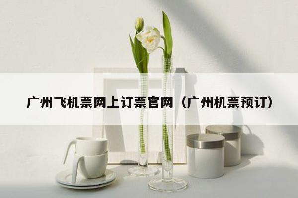 广州飞机票网上订票官网（广州机票预订）