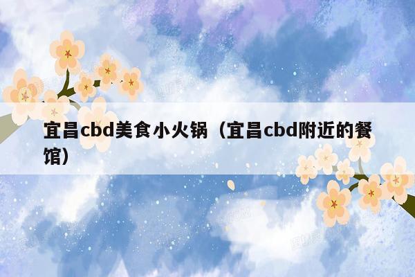 宜昌cbd美食小火锅（宜昌cbd附近的餐馆）