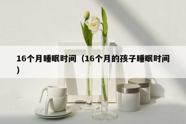 16个月睡眠时间（16个月的孩子睡眠时间）