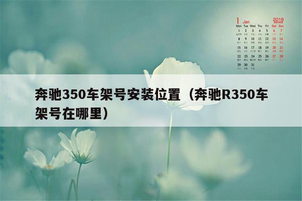奔驰350车架号安装位置（奔驰R350车架号在哪里）