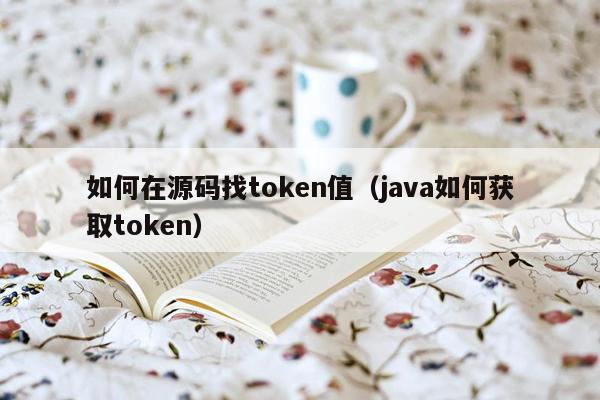 如何在源码找token值（java如何获取token）