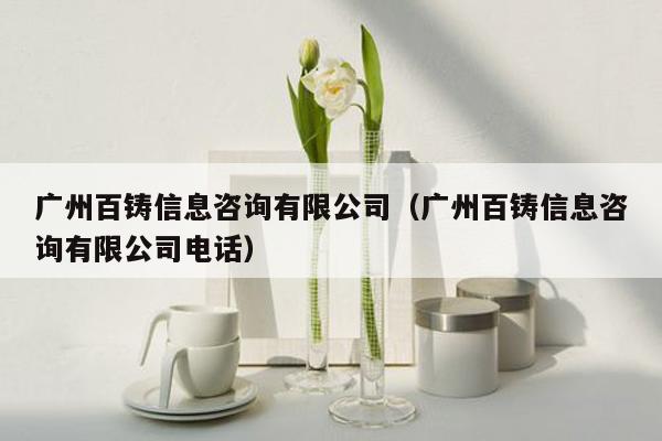 广州百铸信息咨询有限公司（广州百铸信息咨询有限公司电话）