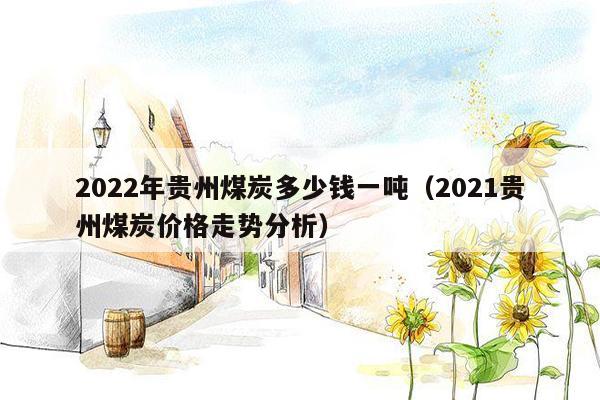 2022年贵州煤炭多少钱一吨（2021贵州煤炭价格走势分析）
