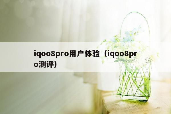 iqoo8pro用户体验（iqoo8pro测评）