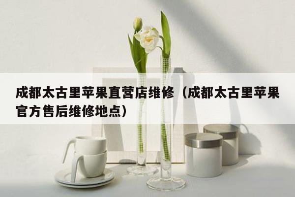 成都太古里苹果直营店维修（成都太古里苹果官方售后维修地点）