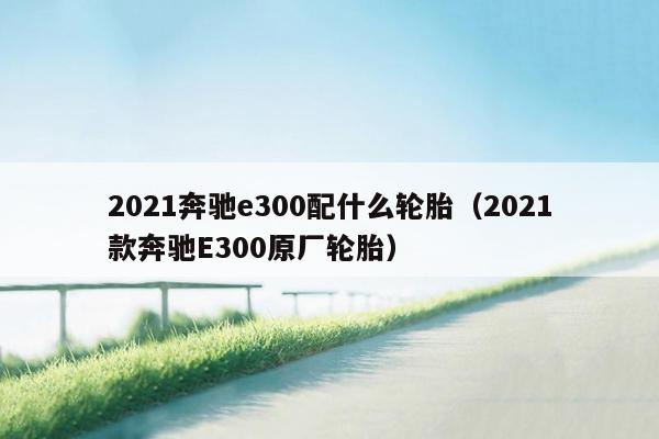 2021奔驰e300配什么轮胎（2021款奔驰E300原厂轮胎）