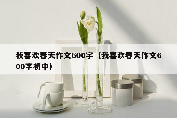 我喜欢春天作文600字（我喜欢春天作文600字初中）