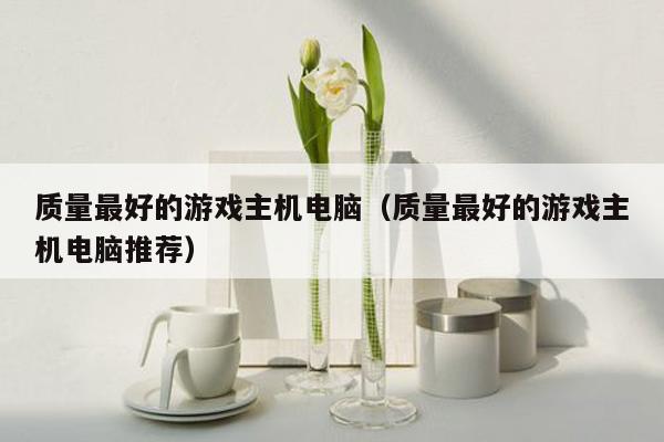 质量最好的游戏主机电脑（质量最好的游戏主机电脑推荐）